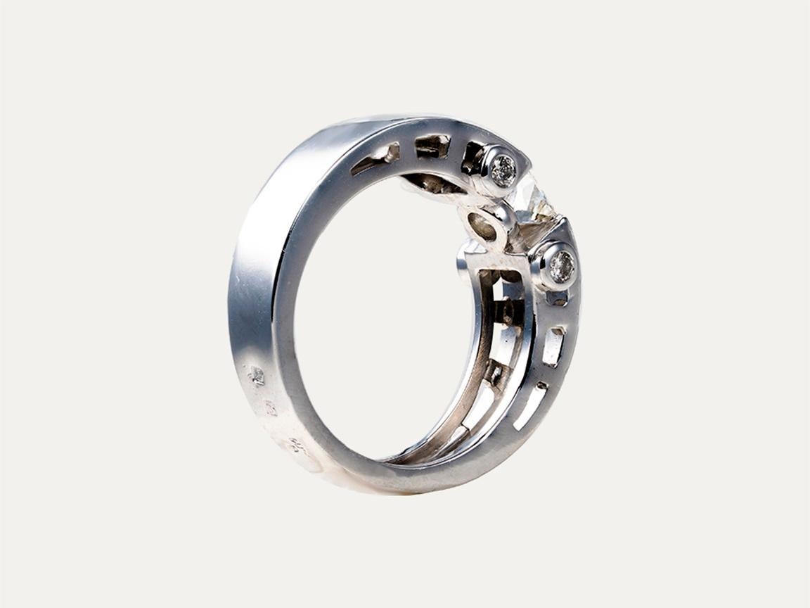 White Gold Diamond Ring For Sale 1