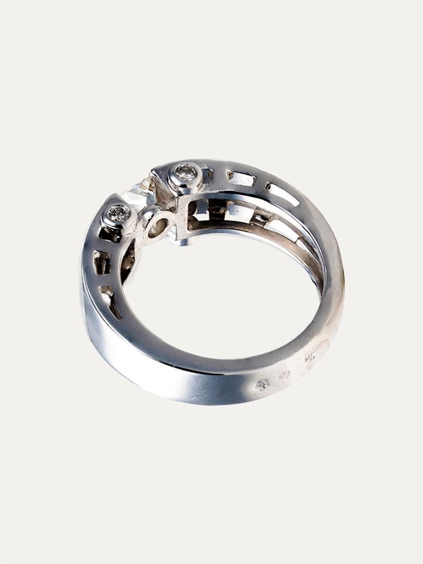 White Gold Diamond Ring For Sale 2