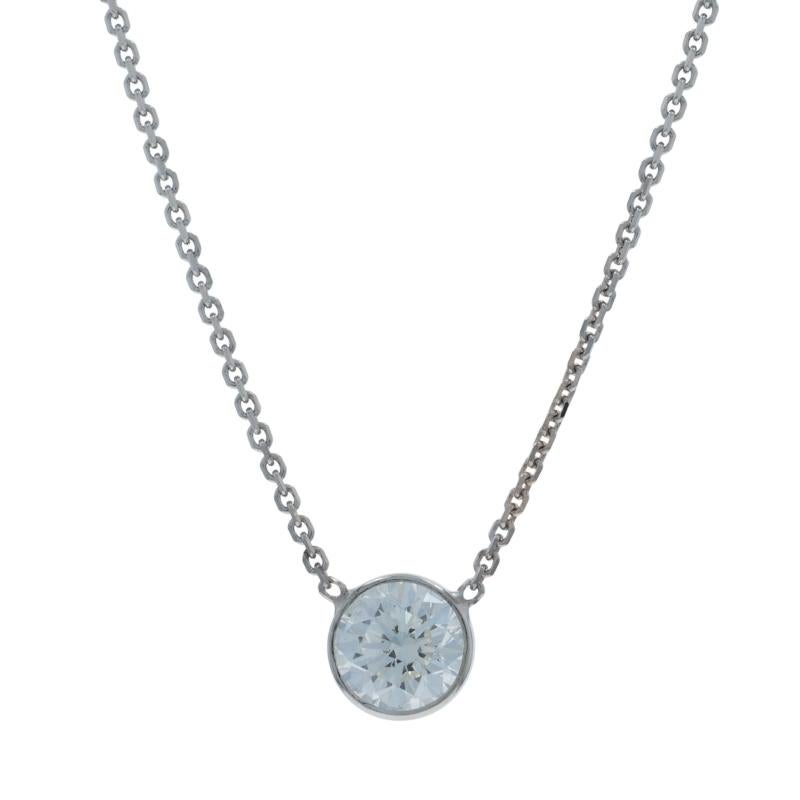 Contenu métallique : Or blanc 14k

Informations sur les pierres

Diamant naturel
Carat(s) : 0.70ct
Coupe : Brillant rond
Couleur : I
Clarté : SI2
Certifié par : GIA
Numéro de rapport : 1519126412

Total des carats : .70ct

Style : Solitaire
Style de