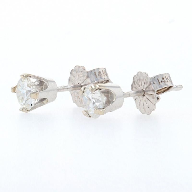 1.2 carat diamond earrings
