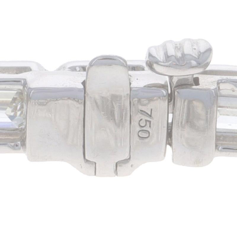 White Gold Diamond Tennis Bracelet 6 3/4