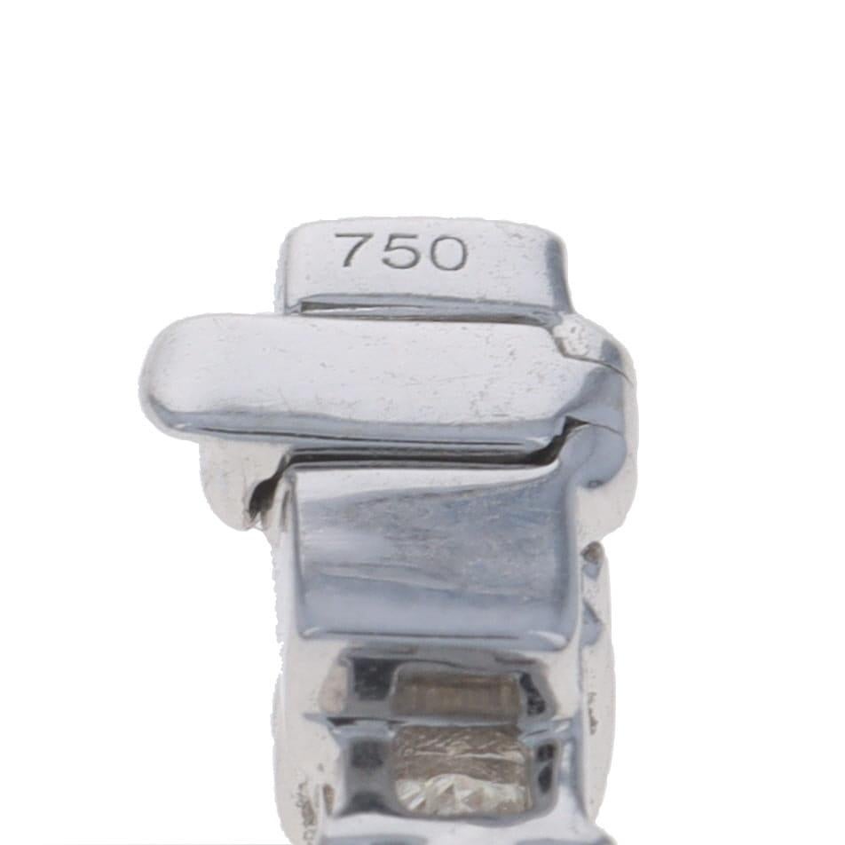 Weißgold Diamant-Tennisarmband 7