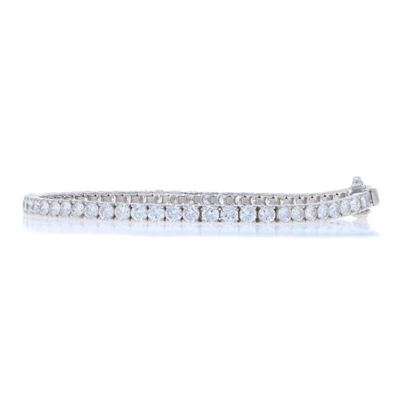 White Gold Diamond Tennis Bracelet 7
