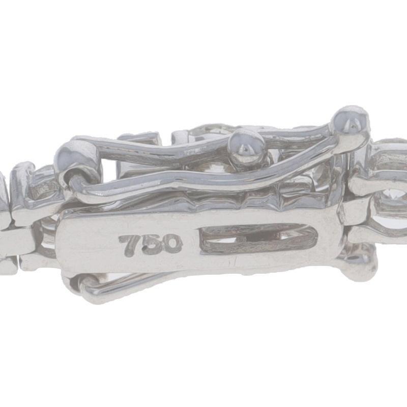 White Gold Diamond Tennis Bracelet 7