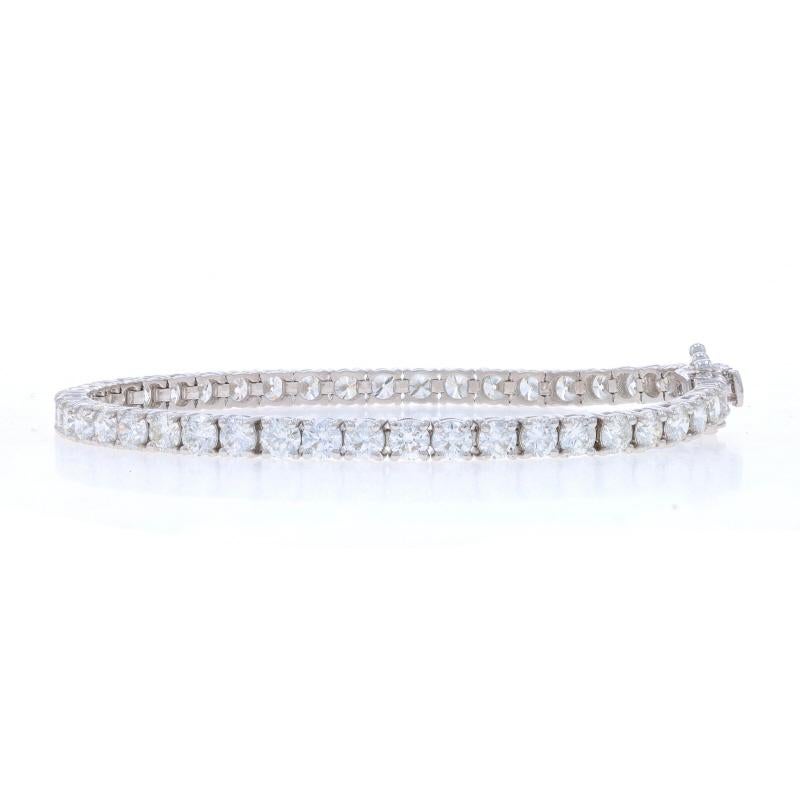 White Gold Diamond Tennis Bracelet 7