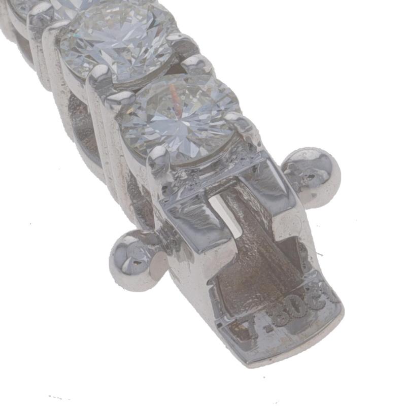 White Gold Diamond Tennis Bracelet 7