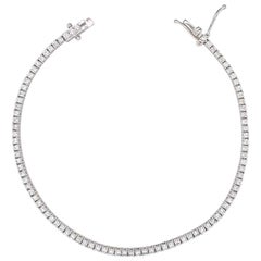 White Gold Diamond Tennis/Line Bracelet