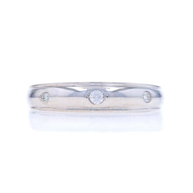 Taille : 10 1/2
Frais de taille : Up&Up pour 35 $ ou Down pour 35 $.

Contenu métallique : Or blanc 10k

Informations sur les pierres

Diamants naturels
Carat(s) : .11ctw
Coupe : Brillant rond
Couleur : G - H
Clarté : SI2 - I1

Total des carats :