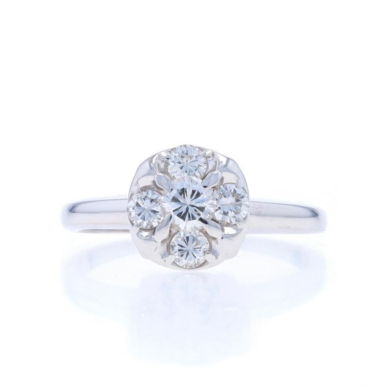 Dimensioni: 4 3/4
Tassa sulle taglie: Up & Up 3 taglie per $35 o Down 2 taglie per $35

Epoca: Vintage

Contenuto del metallo: Oro bianco 14k

Informazioni su A. Stone

Diamanti naturali
Carati: .37ctw
Taglio: Rotondo brillante
Colore: G -
