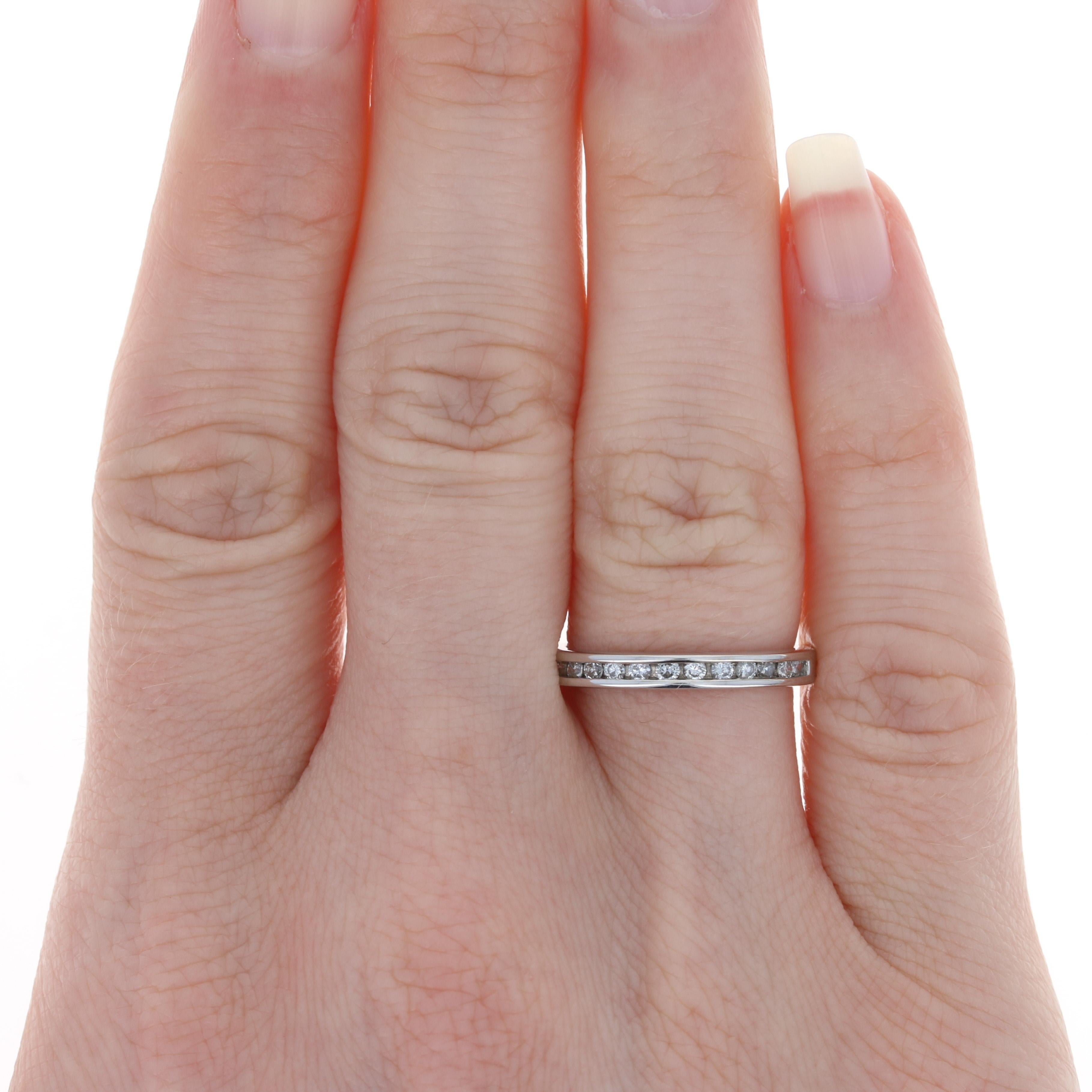 This ring is a size 5 3/4 - 6, but it can be re-sized up 1 size for a $30 fee. Once a ring is re-sized, we guarantee the work but we are unable to offer a refund on the sizing. Please contact for additional sizing options.
 
 Metal Content: