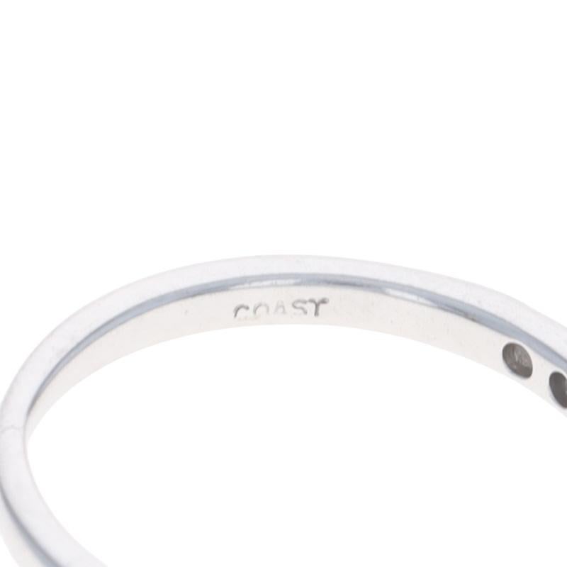 Alliance en or blanc avec diamant - 18k Round Brilliant .10ctw Ring en vente 2