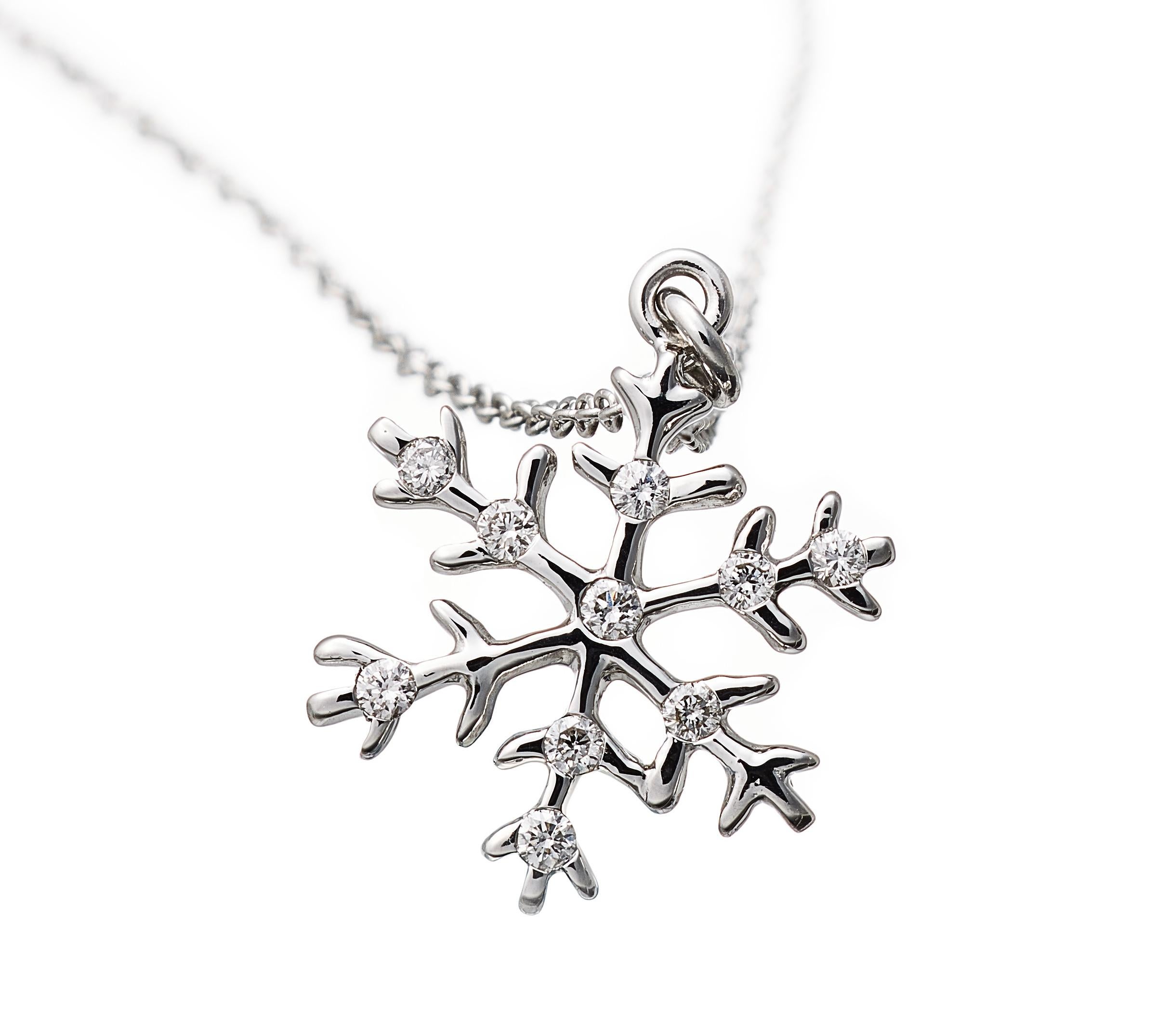 white flakes jewellery