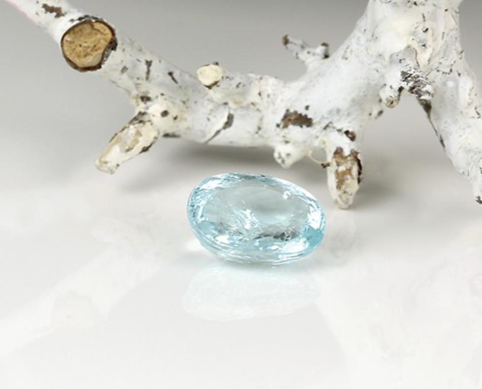 Cushion Cut White Gold Egyptian Revival Engagement Ring with Blue Paraiba Tourmaline For Sale