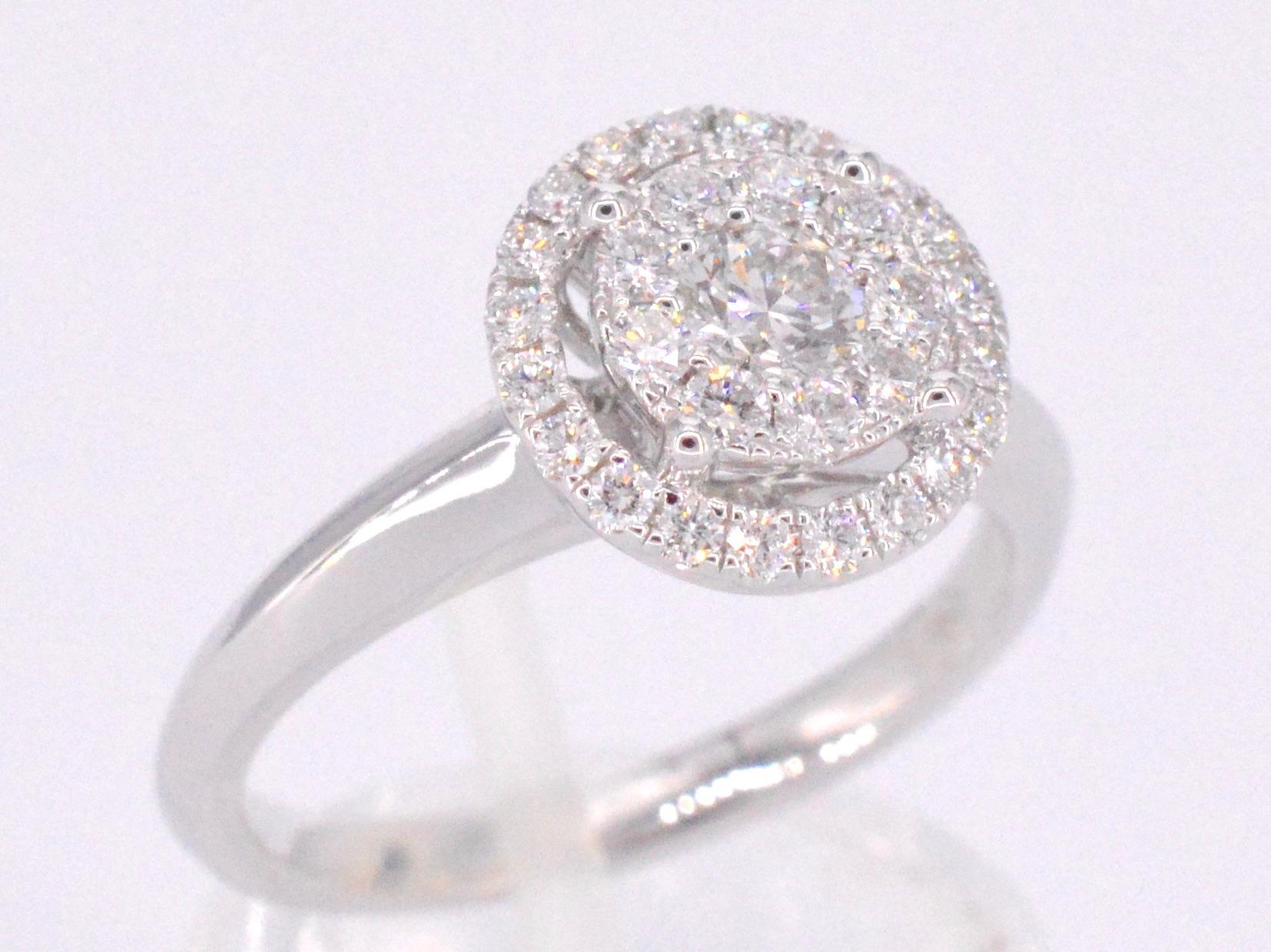 Anello Entourage in oro bianco con diamanti In condizioni Nuovo in vendita a AMSTELVEEN, NH