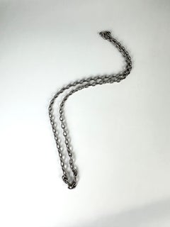 White Gold Fancy Chain 18 Karat White Gold Excellent Craftmanship