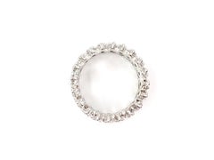 White Gold Marquise Illusion Wide Diamond Band