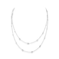 White Gold Necklace with Diamonds