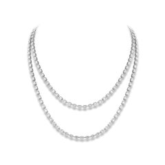 White Gold Necklace with Diamonds