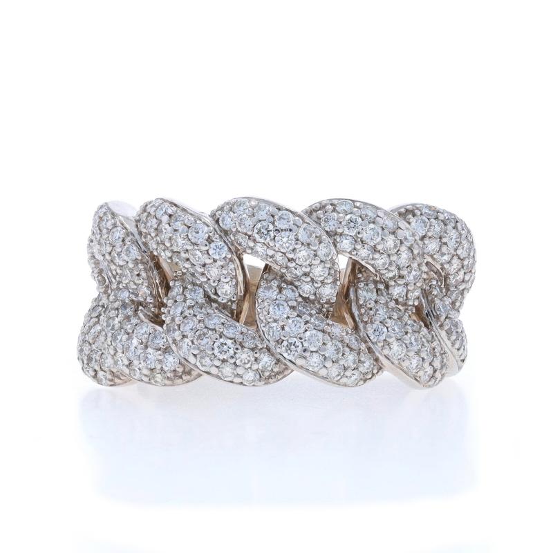Size: 8
Sizing Fee: Up 1 1/2 sizes for $60 or Down 1/2 a size for $40

Metal Content: 14k White Gold

Stone Information

Natural Diamonds
Carat(s): 1.50ctw
Cut: Round Brilliant
Color: I - J
Clarity: VS1 - SI1

Total Carats: 1.50ctw

Style: Cluster