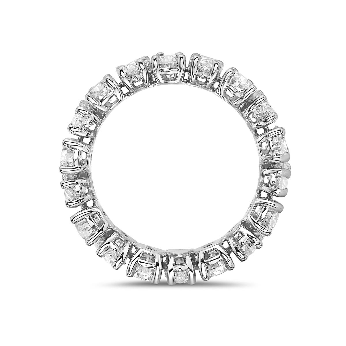 pear cut eternity ring