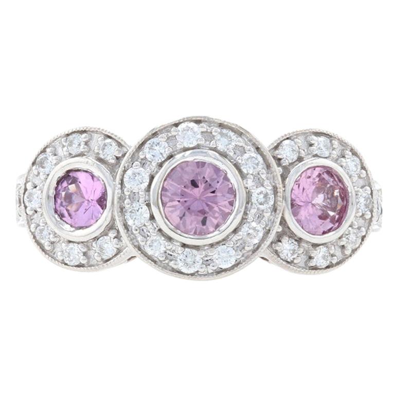 Bague De Fiançailles En Or Blanc 14k Avec Diamant Simulé - Taille 6 - Style Solitaire