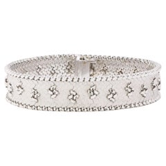 White gold Polish chain bracelet