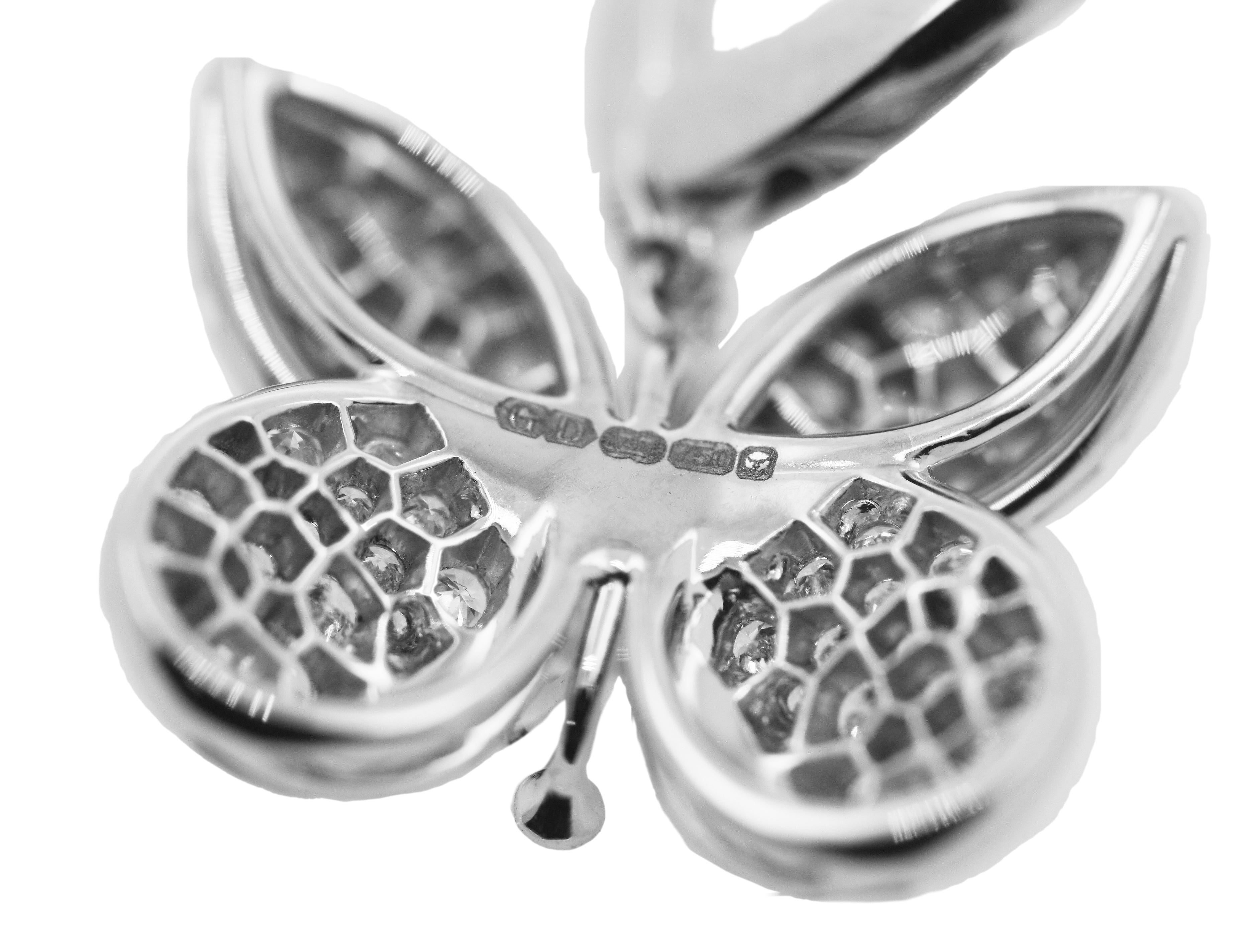 graff butterfly diamond earrings