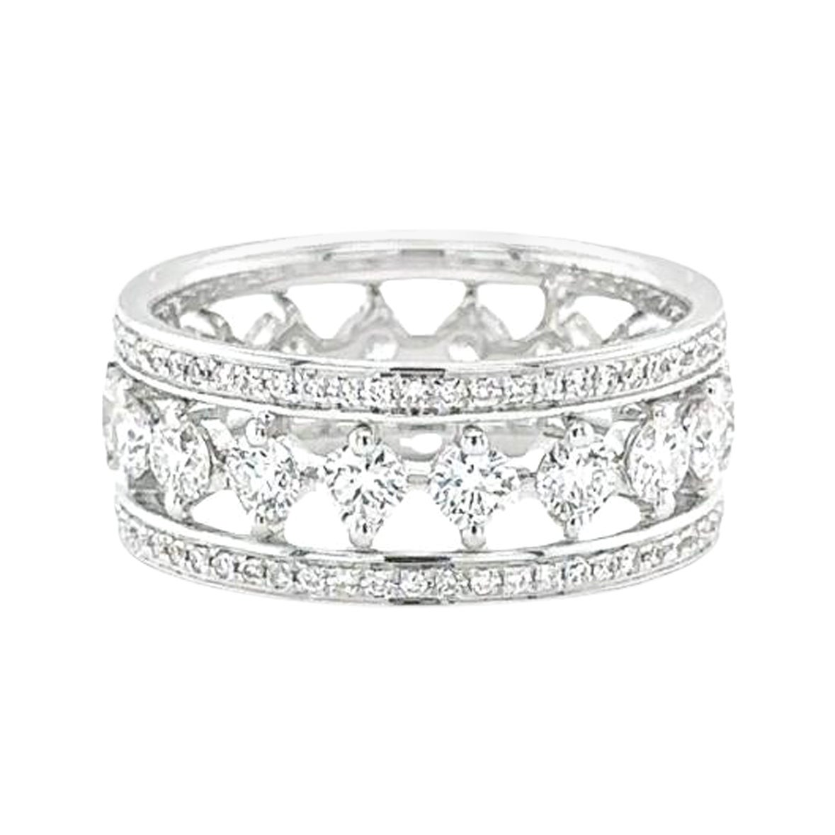 Bague en or blanc en vente