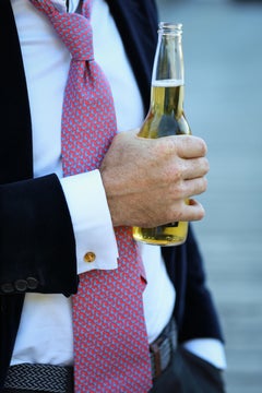 Gemelli Rosequarz in oro bianco