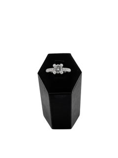 White Gold Solitaire Diamond Ring