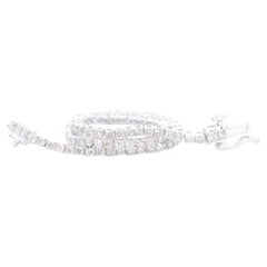 White Gold Tennis Bracelet with Diamonds 2.50 Carat