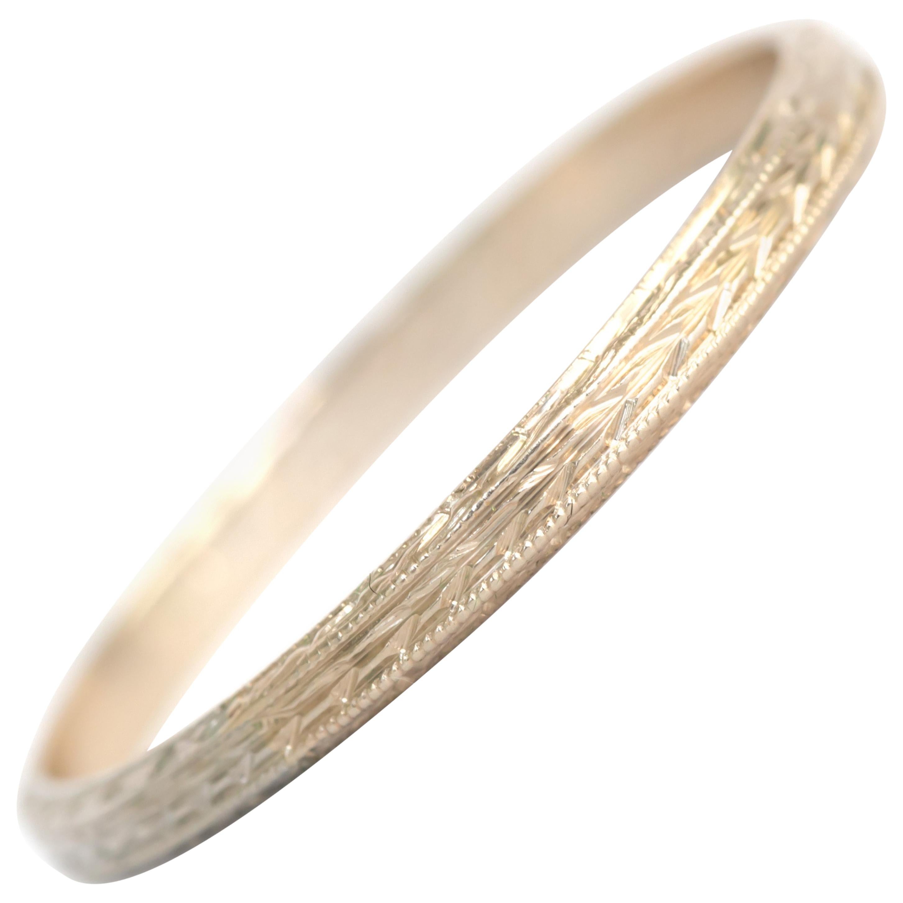 White Gold Wedding Band For Sale