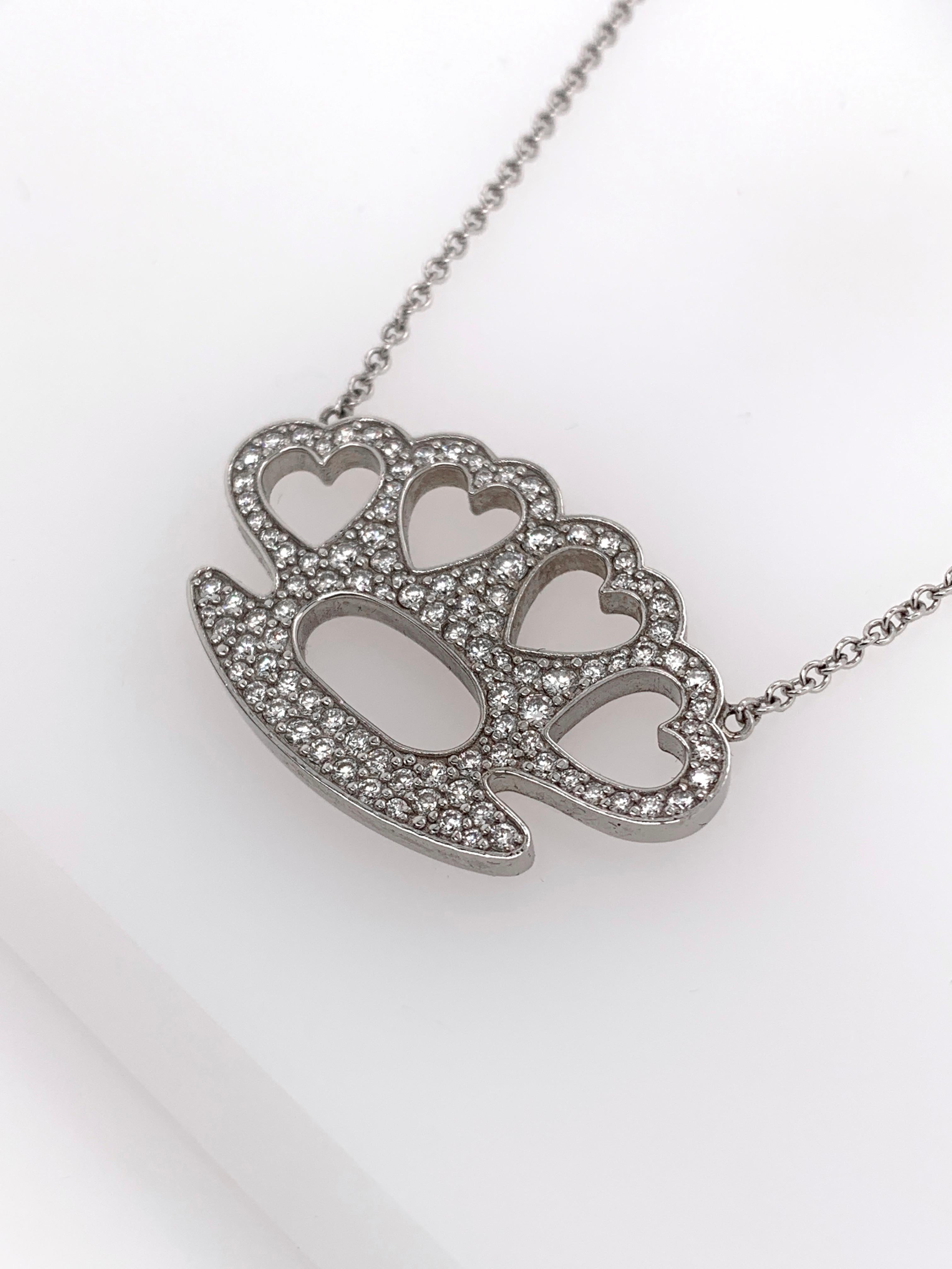 diamond brass knuckles