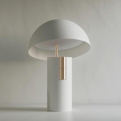White Grande Alto Speaker Lamp by JAUNE STUDIO