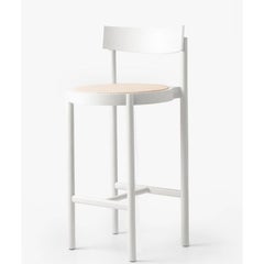 White Gravatá Counter Stool by Wentz