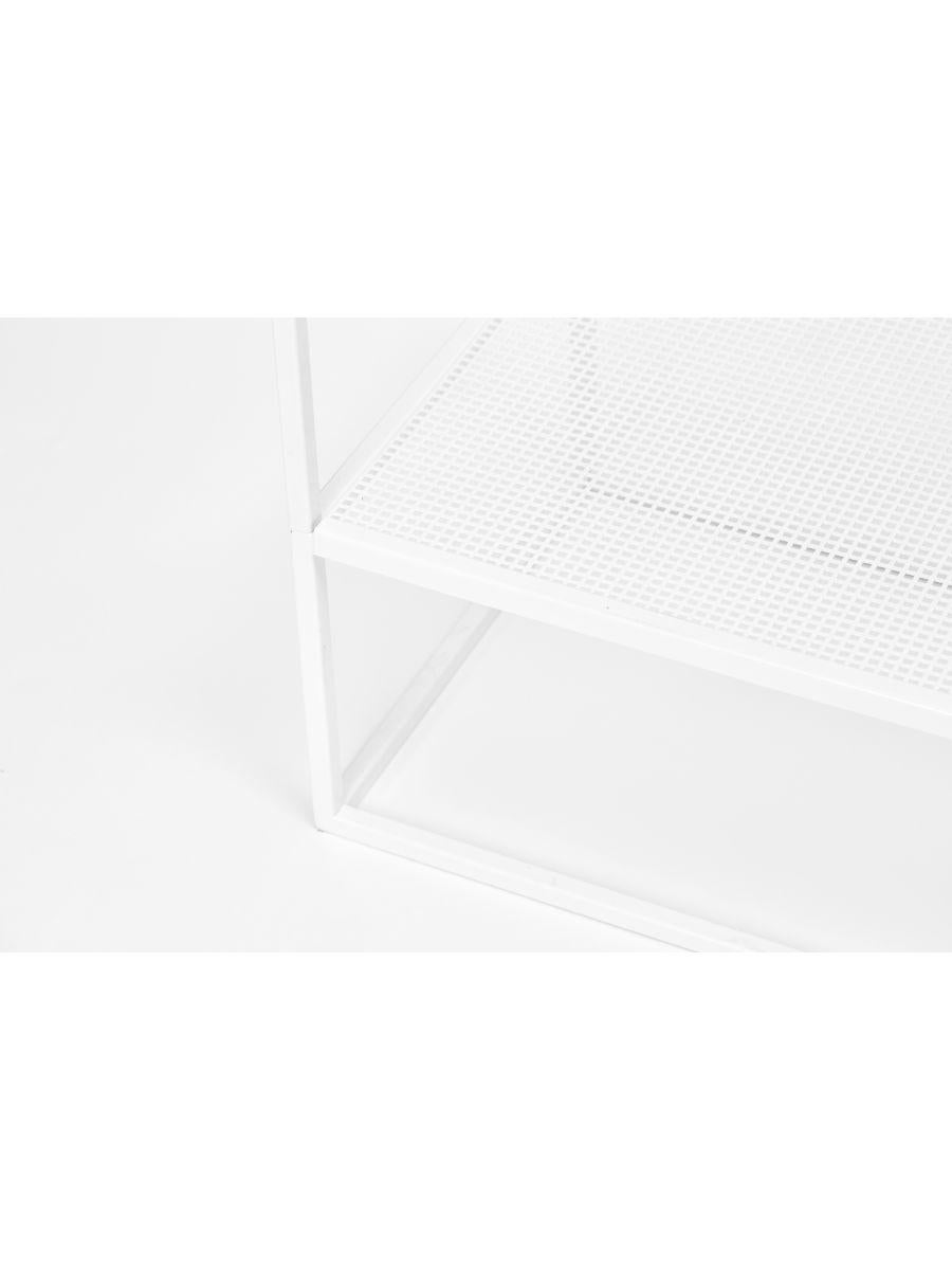 Modern White Grid Coat Stand by Kristina Dam Studio For Sale