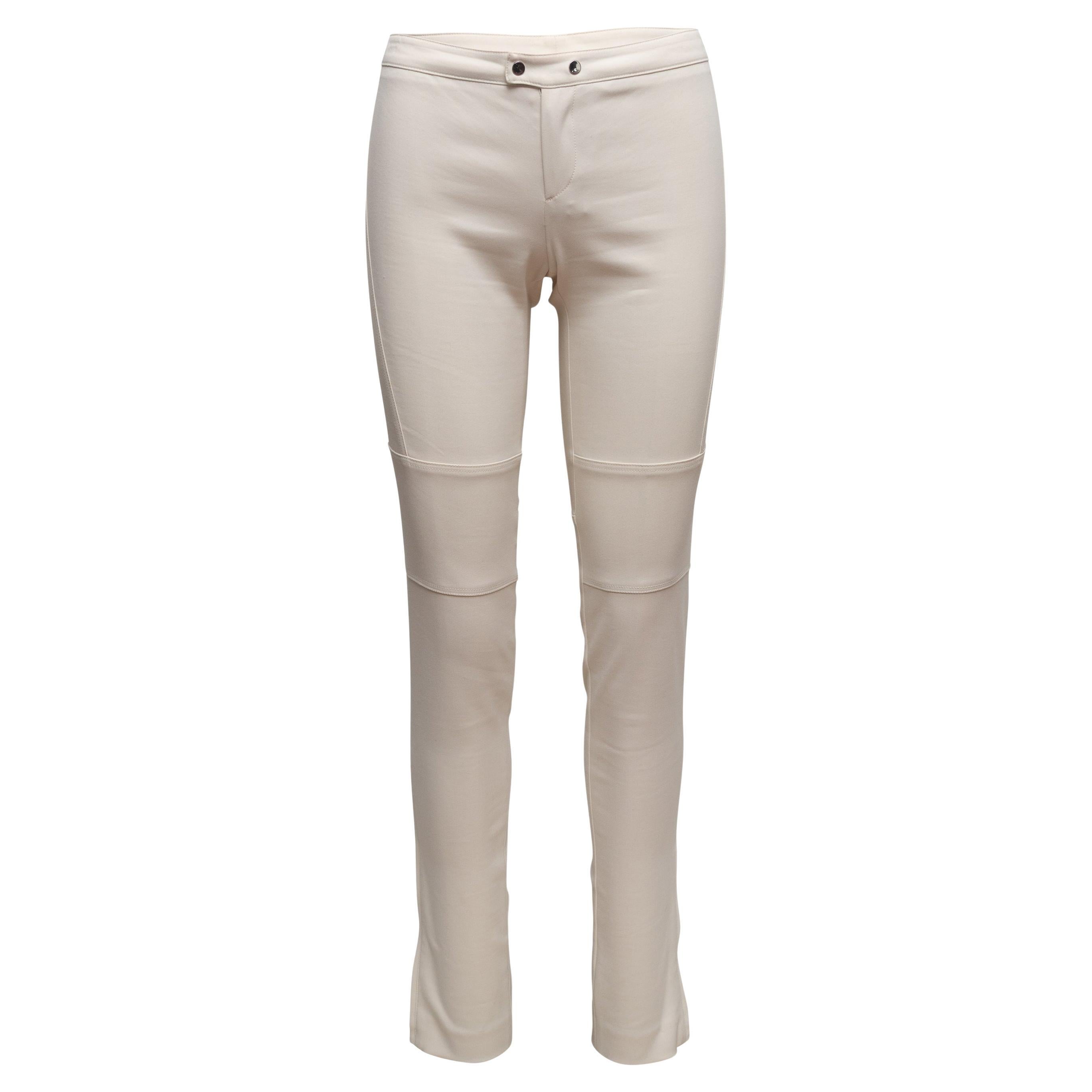 Pantalon droit blanc Gucci Taille IT 40