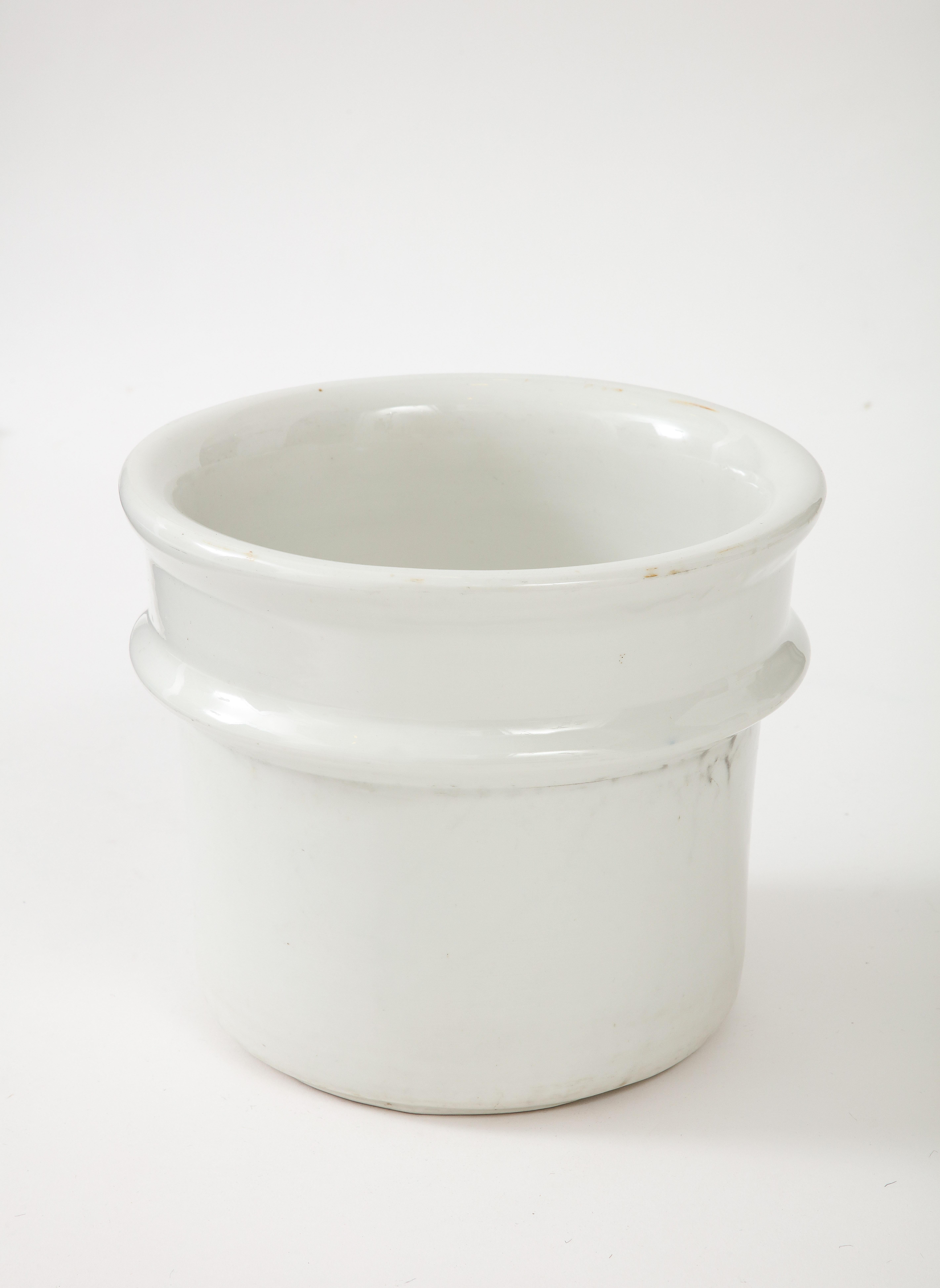 Ironstone White 'Hall' Ironware Vessel