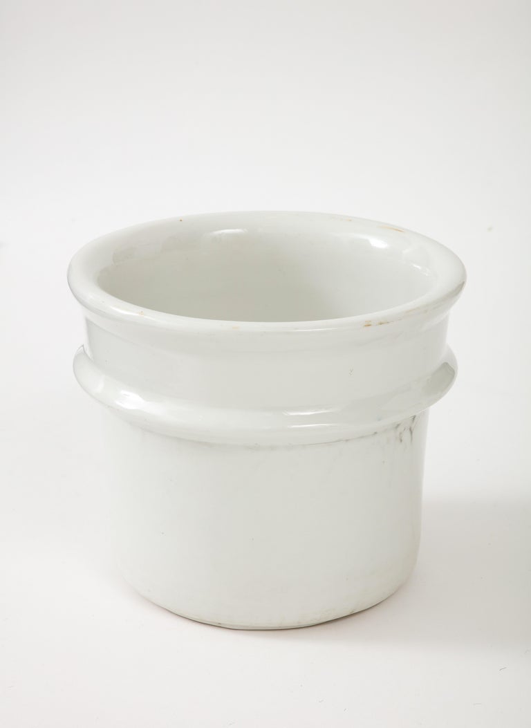 Ironstone White 'Hall' Ironware Vessel For Sale