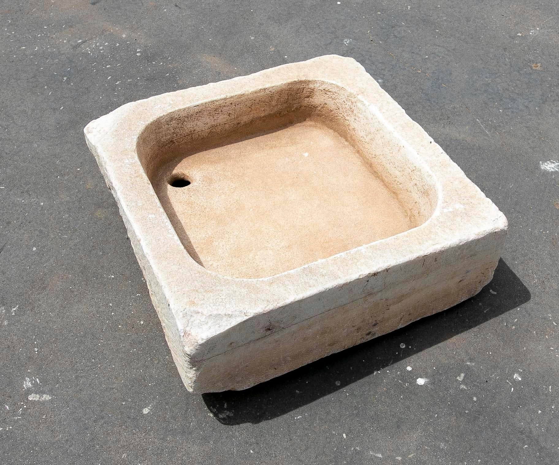 antique stone sink