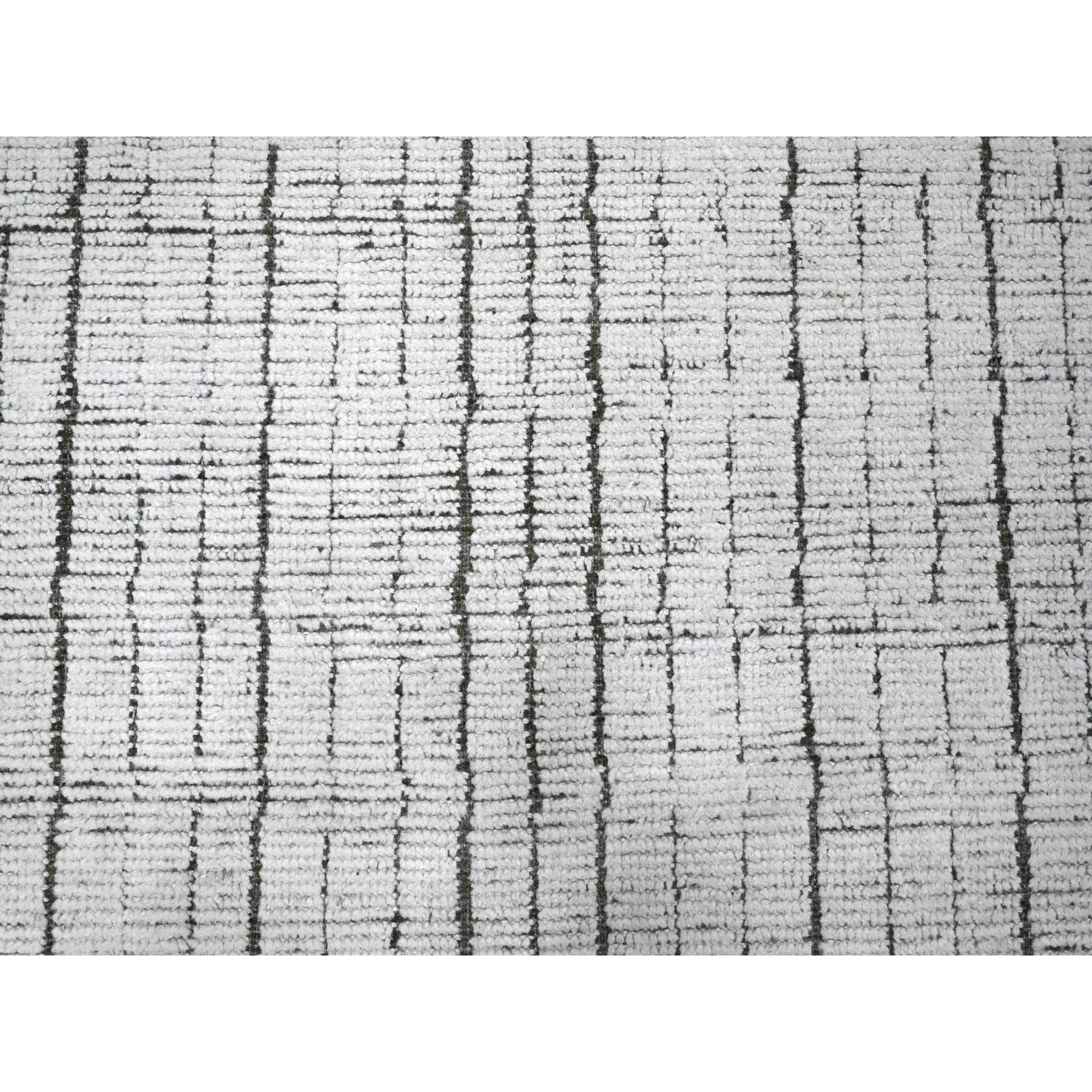 Lana Whiting, tappeto orientale oversize in pura lana con trama marocchina annodata a mano, misura 12'2