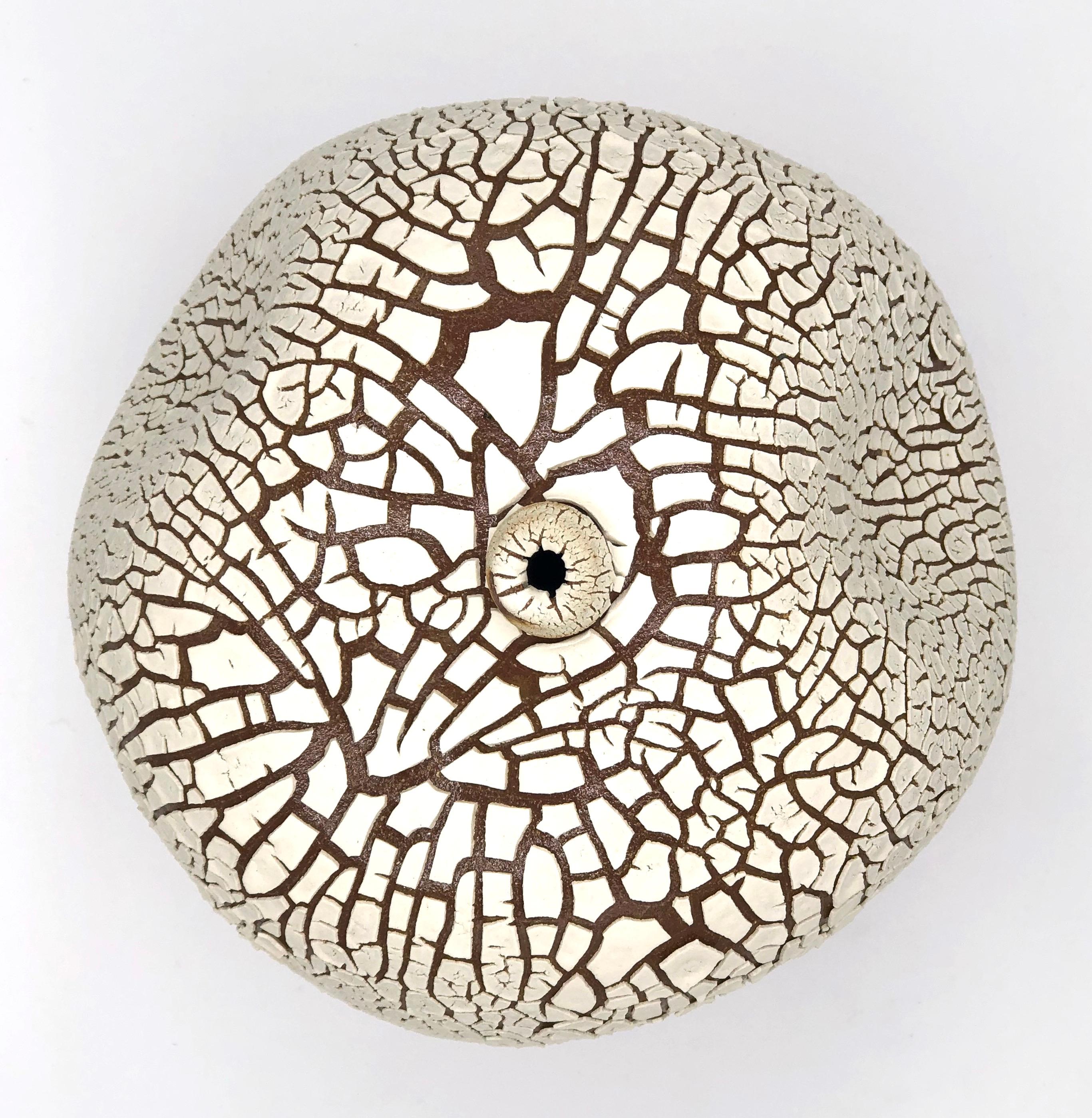 Modern White Hand Made Contemporary Ceramic Vase / Interior Sculpture / Wabi Sabi