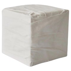 Handcrafted Ceramic Sculpture- 'Package',  with Handcrafted Drapery Texture