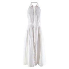 Zimmerman Weißes schweres Hemdkleid aus Leinen - S