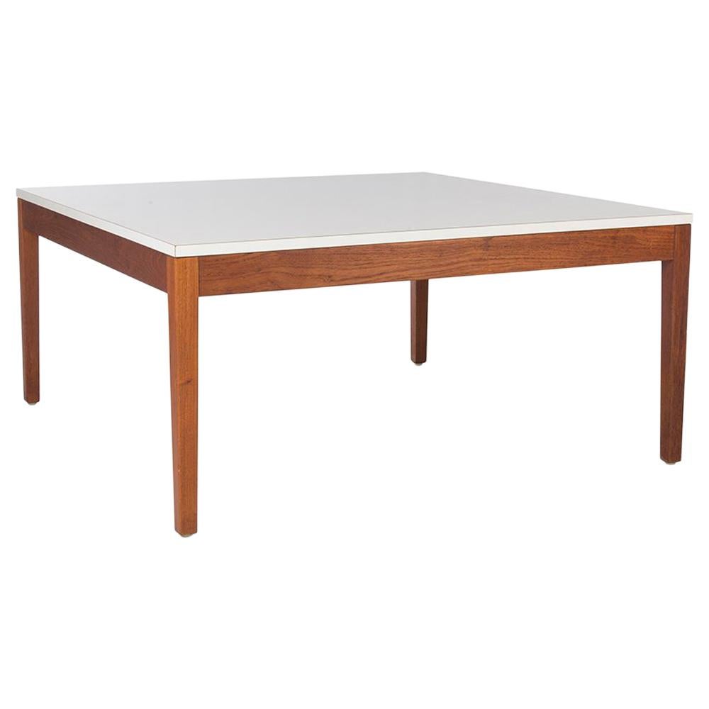 White Herman Miller George Nelson 5752 Square Coffee Table