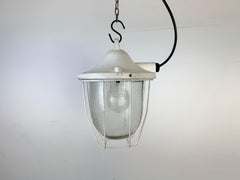 Jaula industrial blanca de Polam Gdansk, años 70