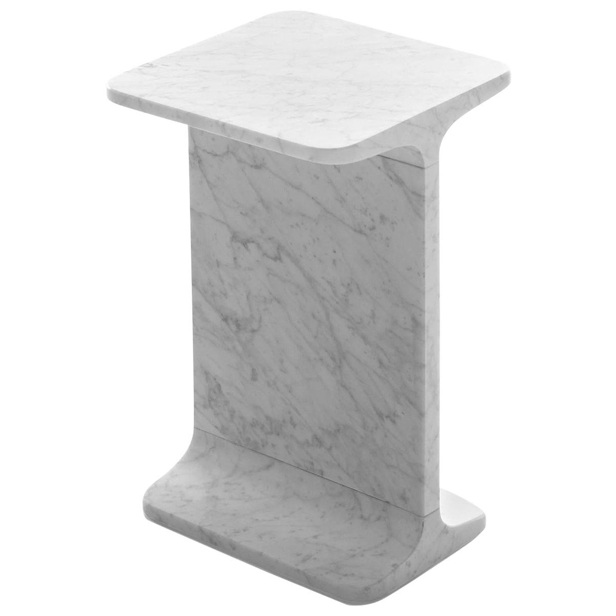 White Ipe Quadro Side Table, Design James Irvine, 2009