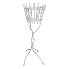 White Iron Planter Attributed to Jean-Michel Frank, France 1935.