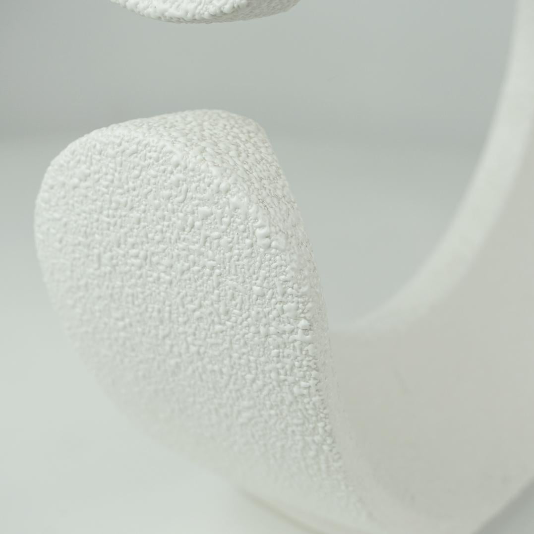 Ceramica Vaso in ceramica bianca del Medioevo di Roberto Rigon per Bertoncello in vendita