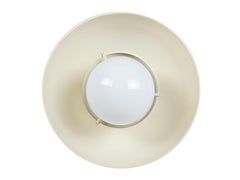 White/Ivory 1960s Cetra Pendant Lamp by V. Magistretti for Artemide
